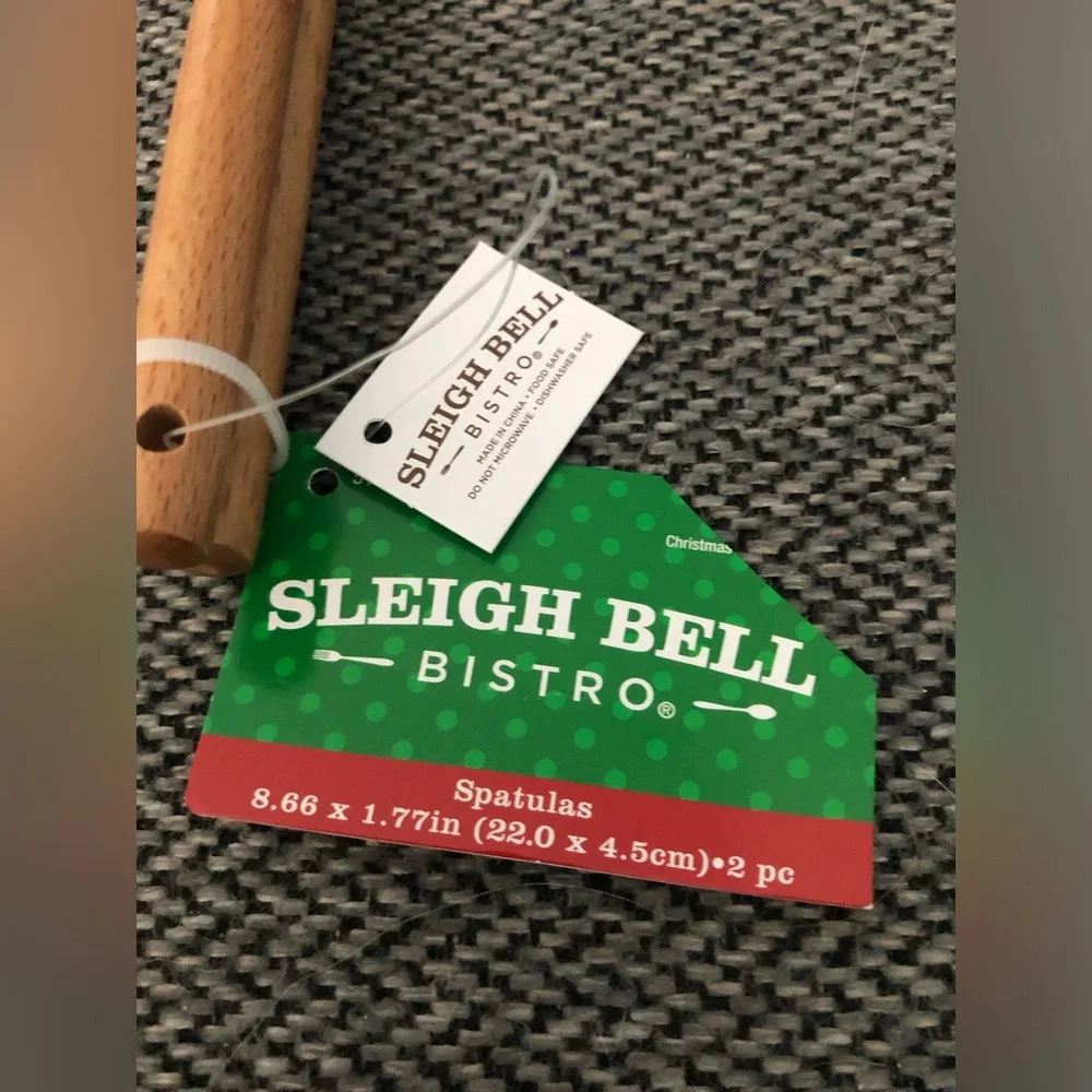 Sleigh Bell Bistro Mini Spatulas (2)